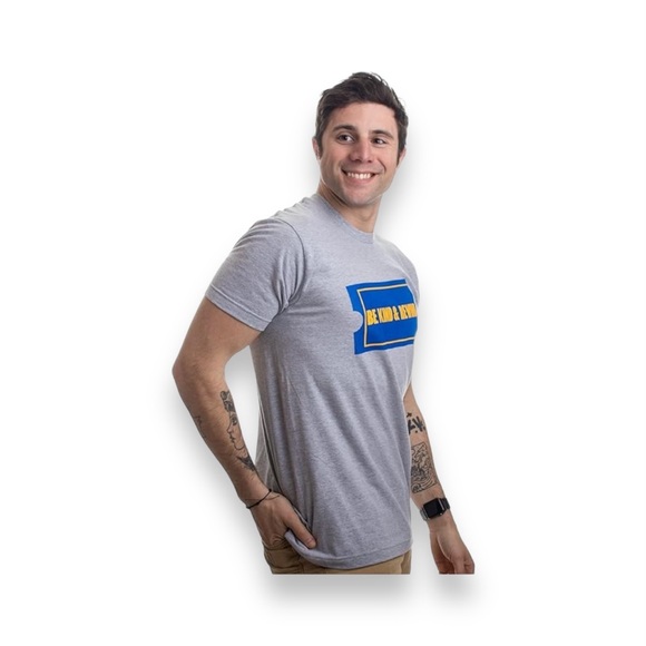 Blockbuster By Ann Arbor Short Sleeve Crew Neck “Be Kind & Rewind” Tee - Picture 10 of 11
